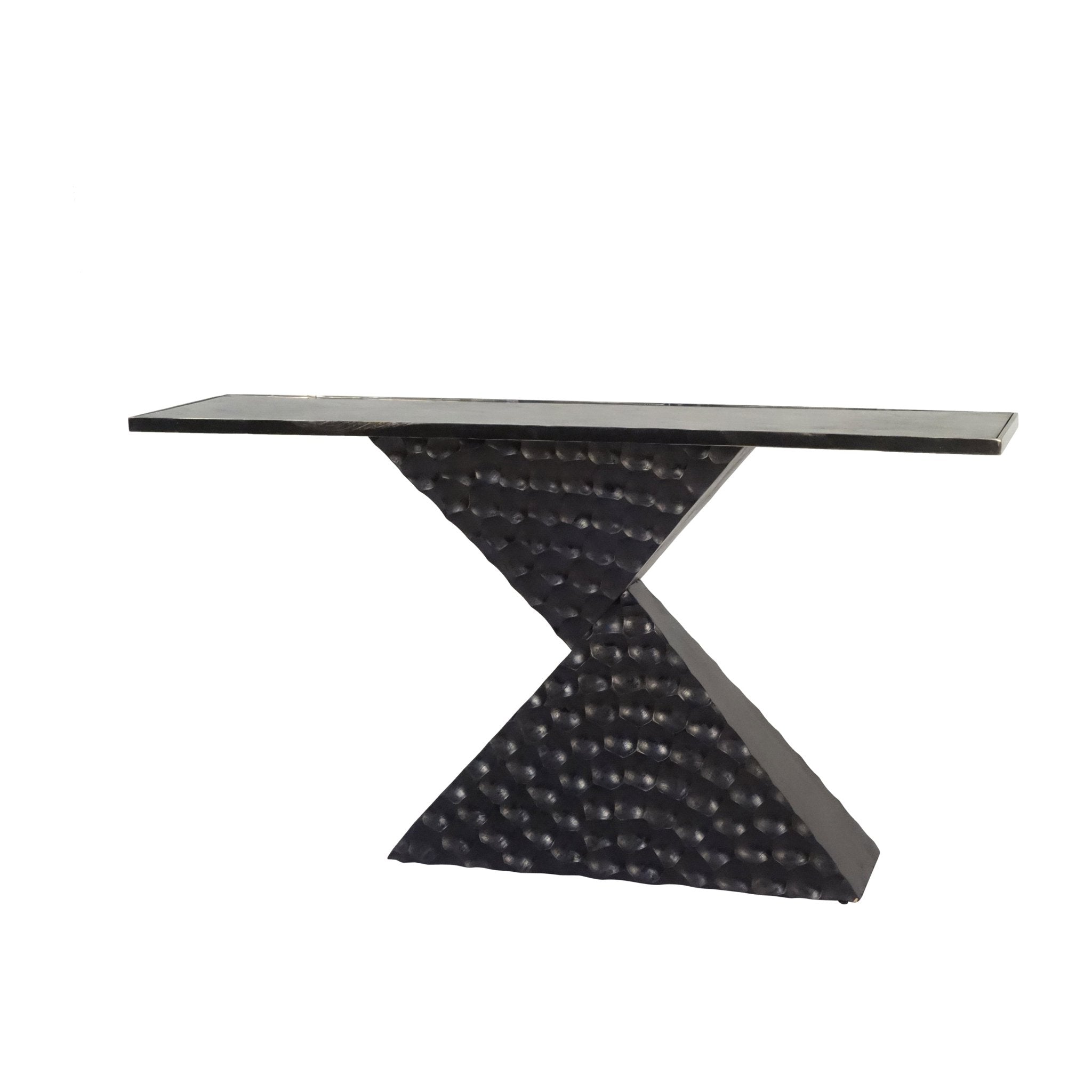 56" Liana Black Console Table, Kd Cabinets & Chests| Sagebrook Home
