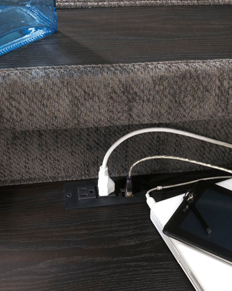 DOUBLE REC LOVE SEAT W/CONSOLE