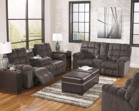 REC SOFA W/DROP DOWN TABLE