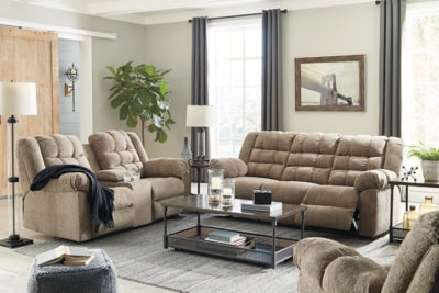 DBL REC LOVESEAT W/CONSOLE