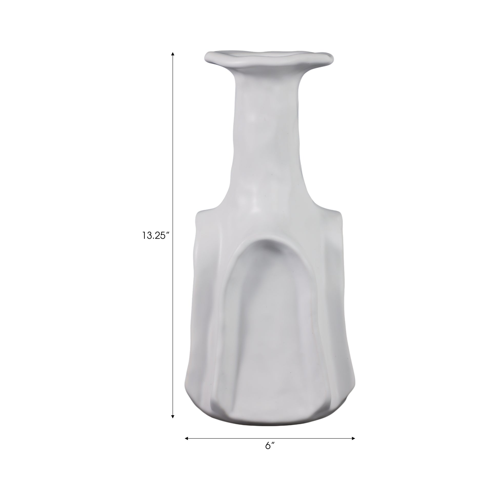وعاء فريدونيا الأبيض Fredonia White Vase