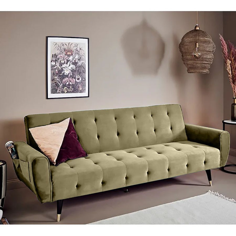 Montella 2 In 1 Sofabed Velvet Upholstered