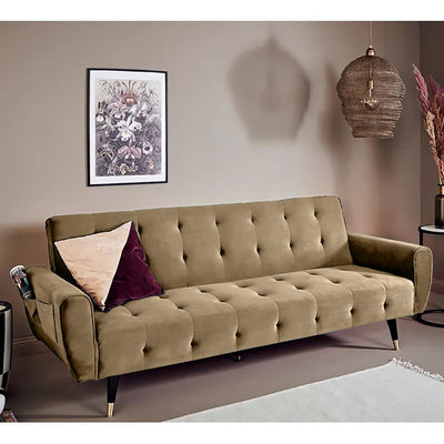 Montella 2 In 1 Sofabed Linen Upholstered