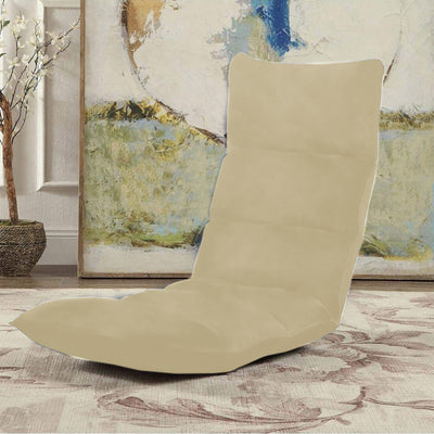 Picnic Velvet Foldable Floor Chair - 120x50x15 cm