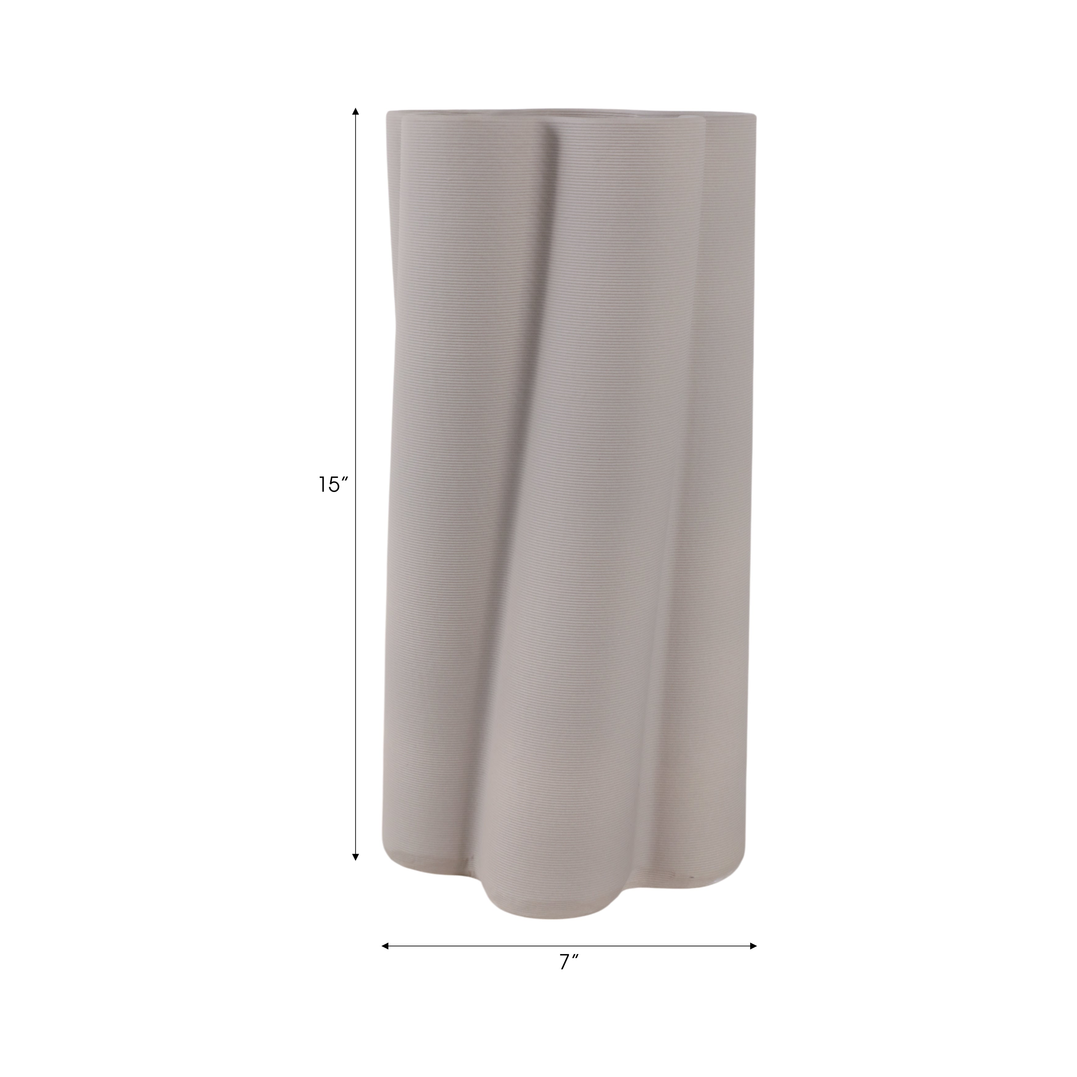 مزهرية مطبوعة ثلاثية الأبعاد بتقنية الاندماج Convergence 3d Printed Vase