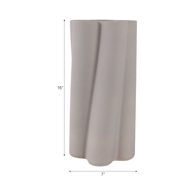 مزهرية مطبوعة ثلاثية الأبعاد بتقنية الاندماج Convergence 3d Printed Vase