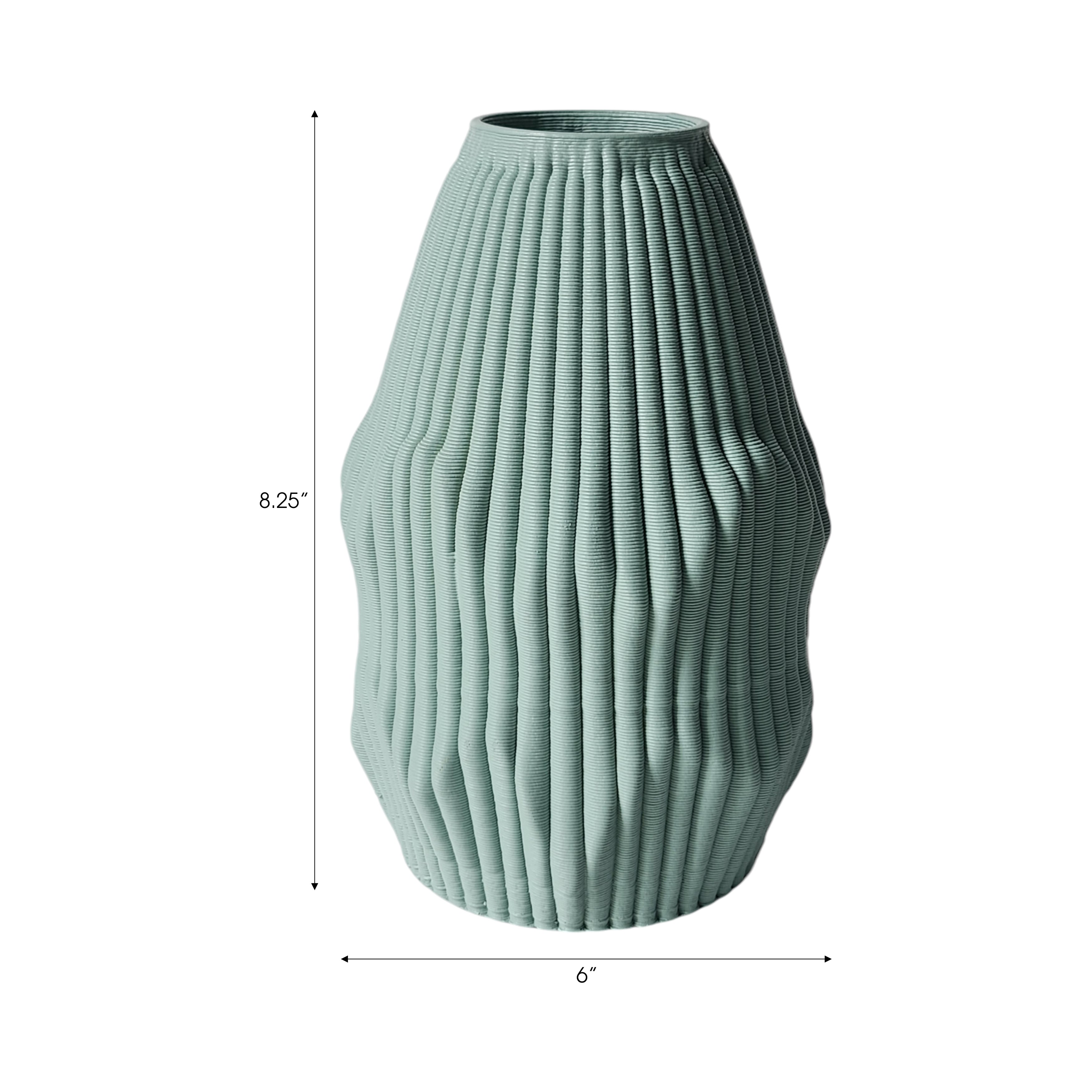 مزهرية تروبيز المطبوعة ثلاثية الأبعاد Tropez 3d Printed Vase