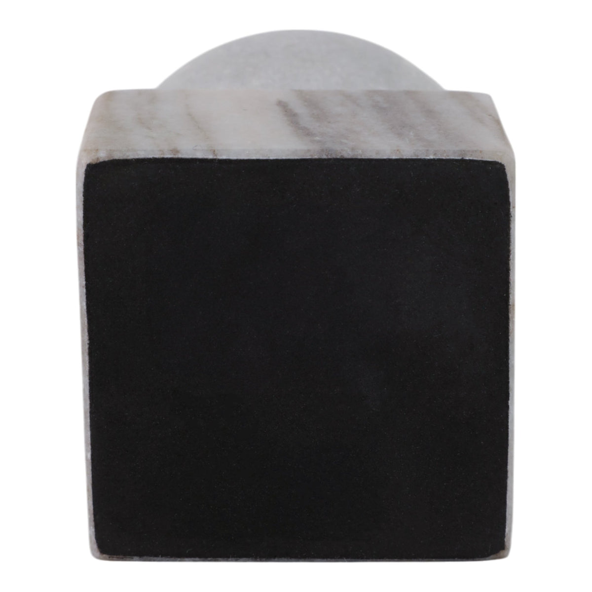 5X3" BALL ON CUBE MARBLE TAPER HOLDER, MULTI Candle Holders| Sagebrook Home