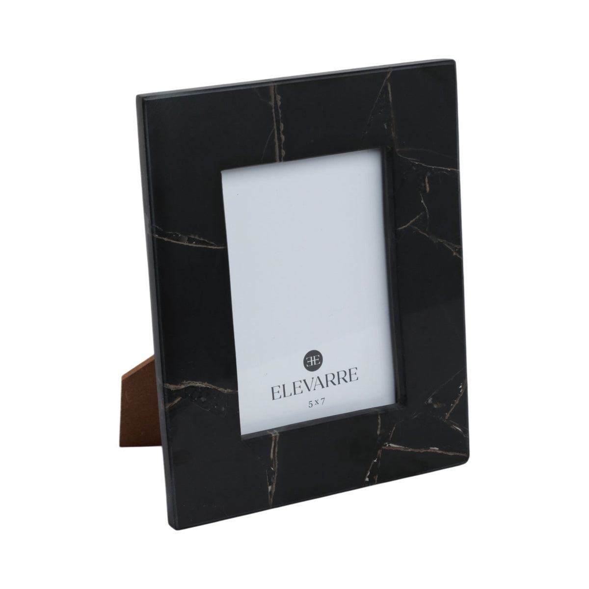 5x7 Edina Black Quartz Photo Frame Table Decors| Sagebrook Home