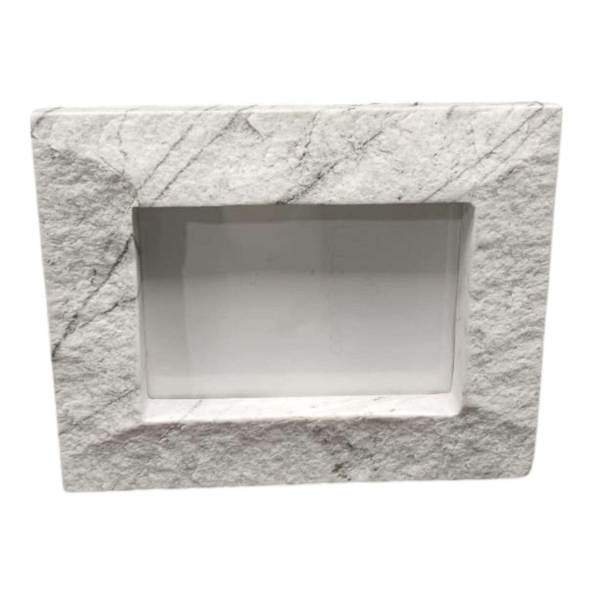 5x7 Gilgal Marble Photo Frame With Gift Box Table Decors| Sagebrook Home