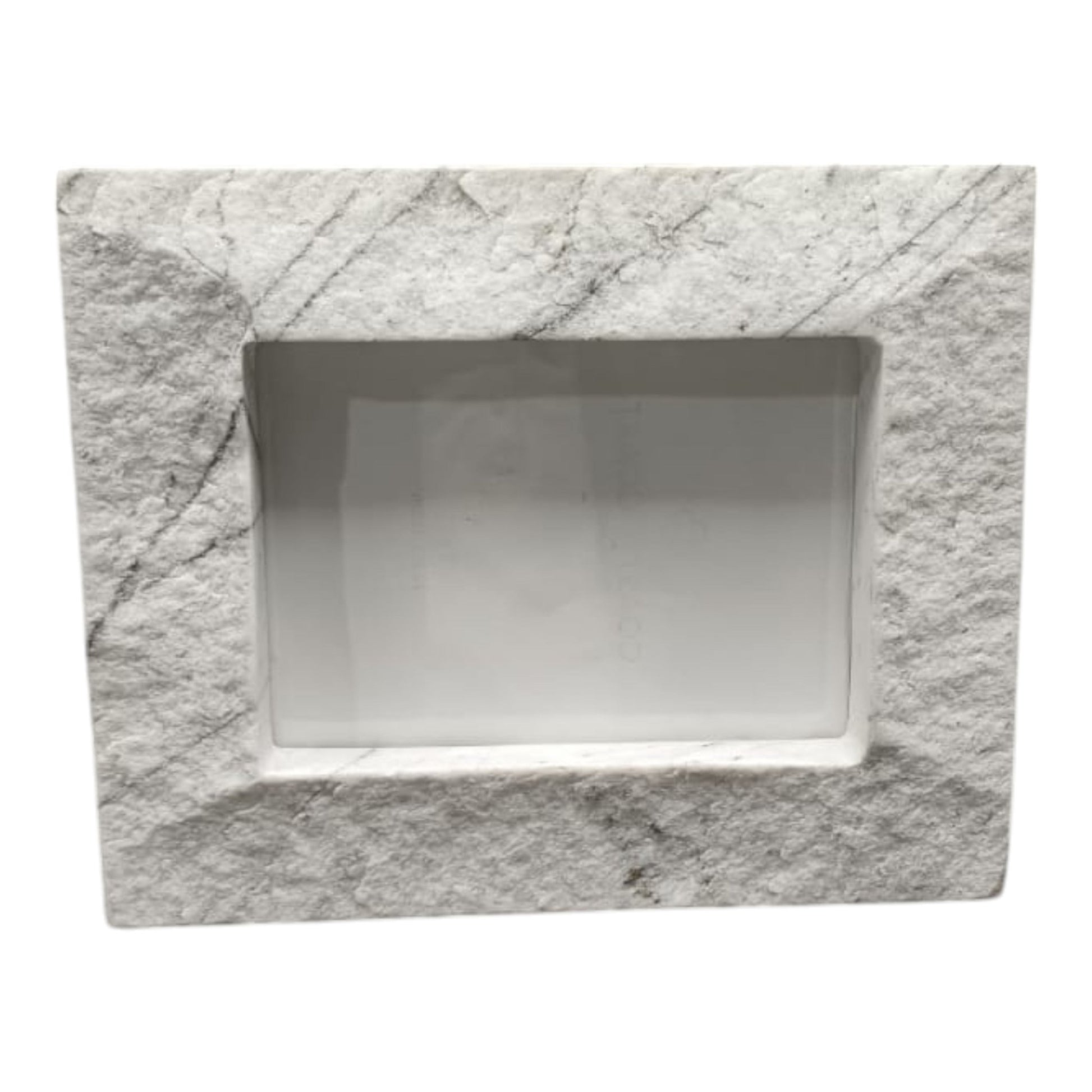 5x7 Gilgal Marble Photo Frame With Gift Box Table Decors| Sagebrook Home