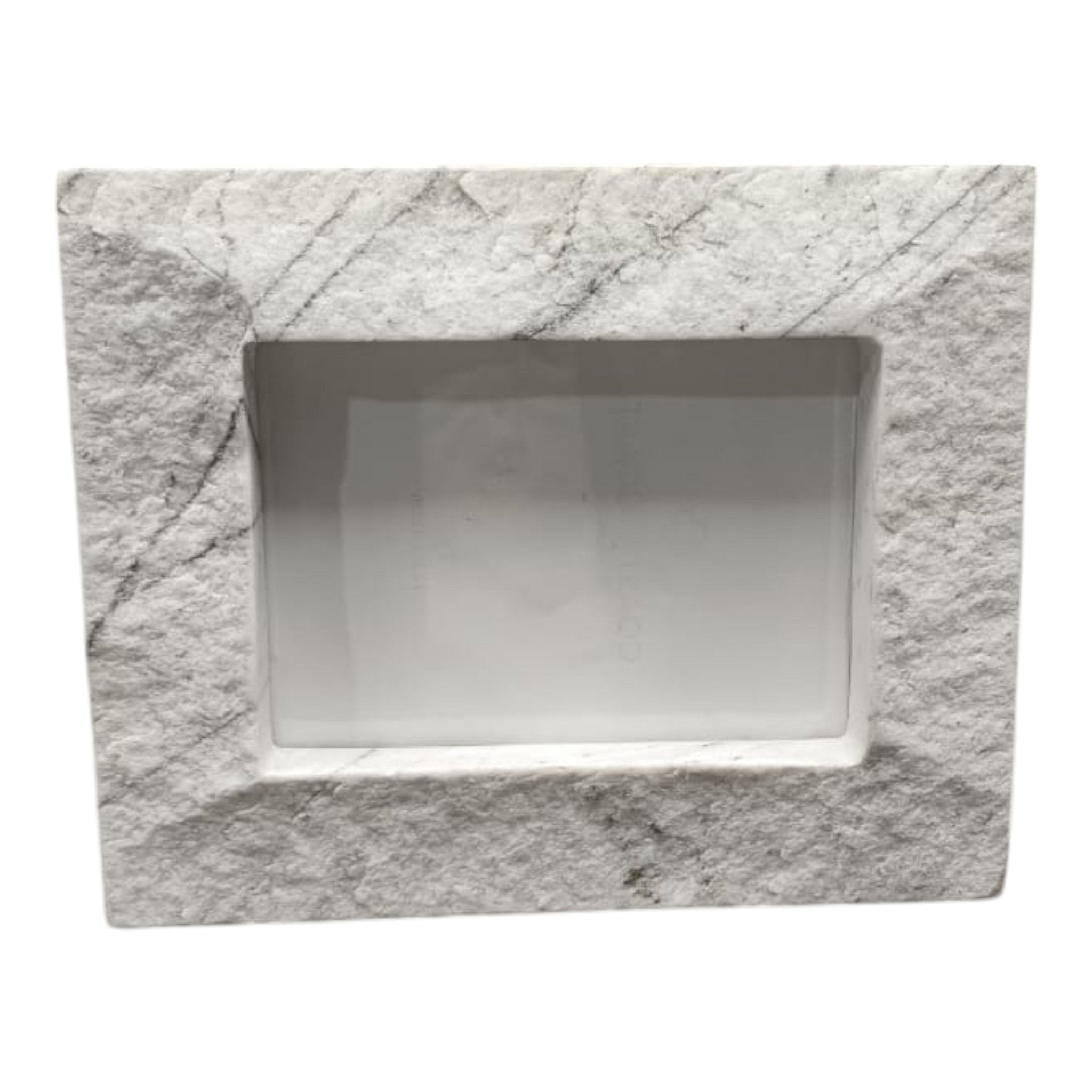 5x7 Gilgal Marble Photo Frame With Gift Box Table Decors| Sagebrook Home