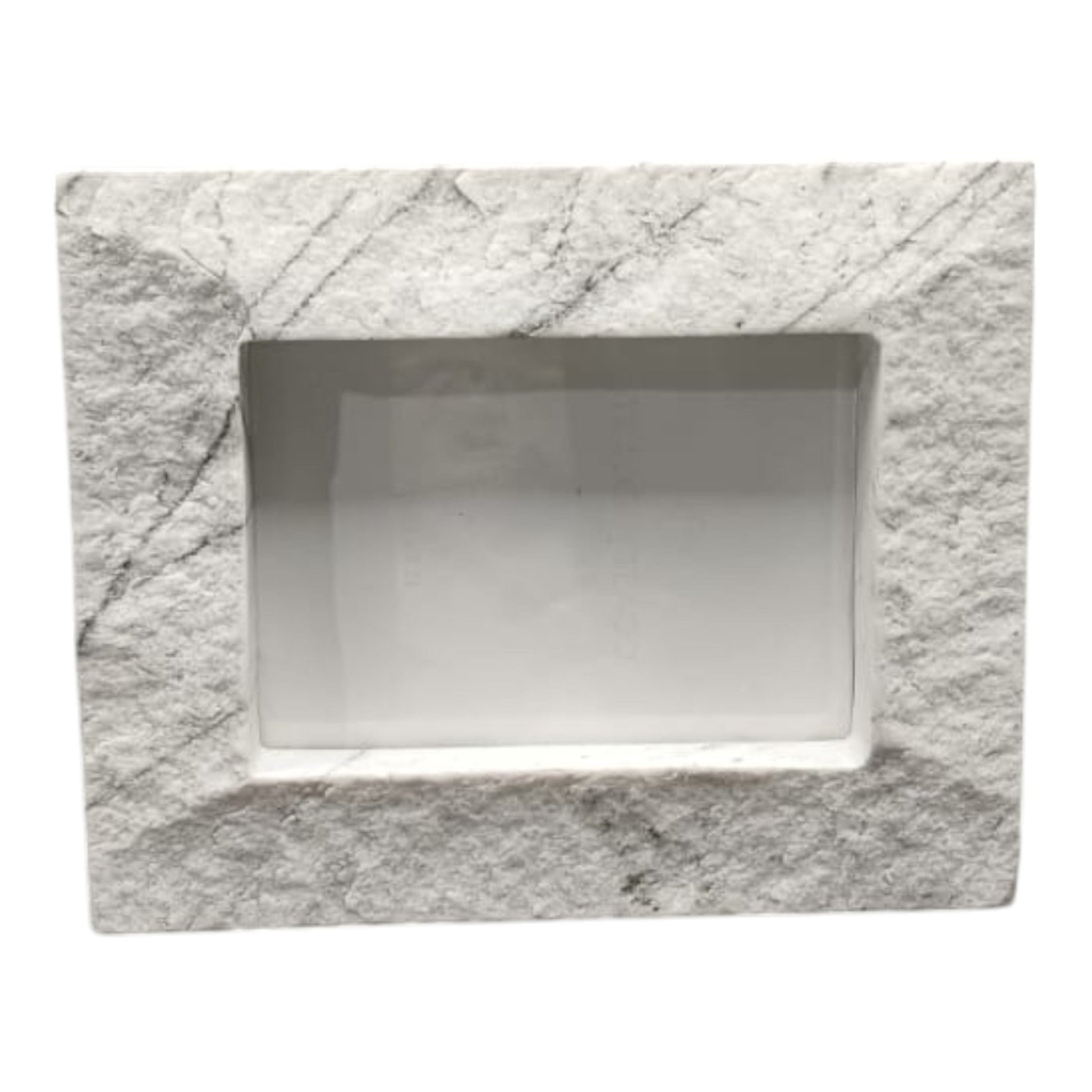 5x7 Gilgal Marble Photo Frame With Gift Box Table Decors| Sagebrook Home