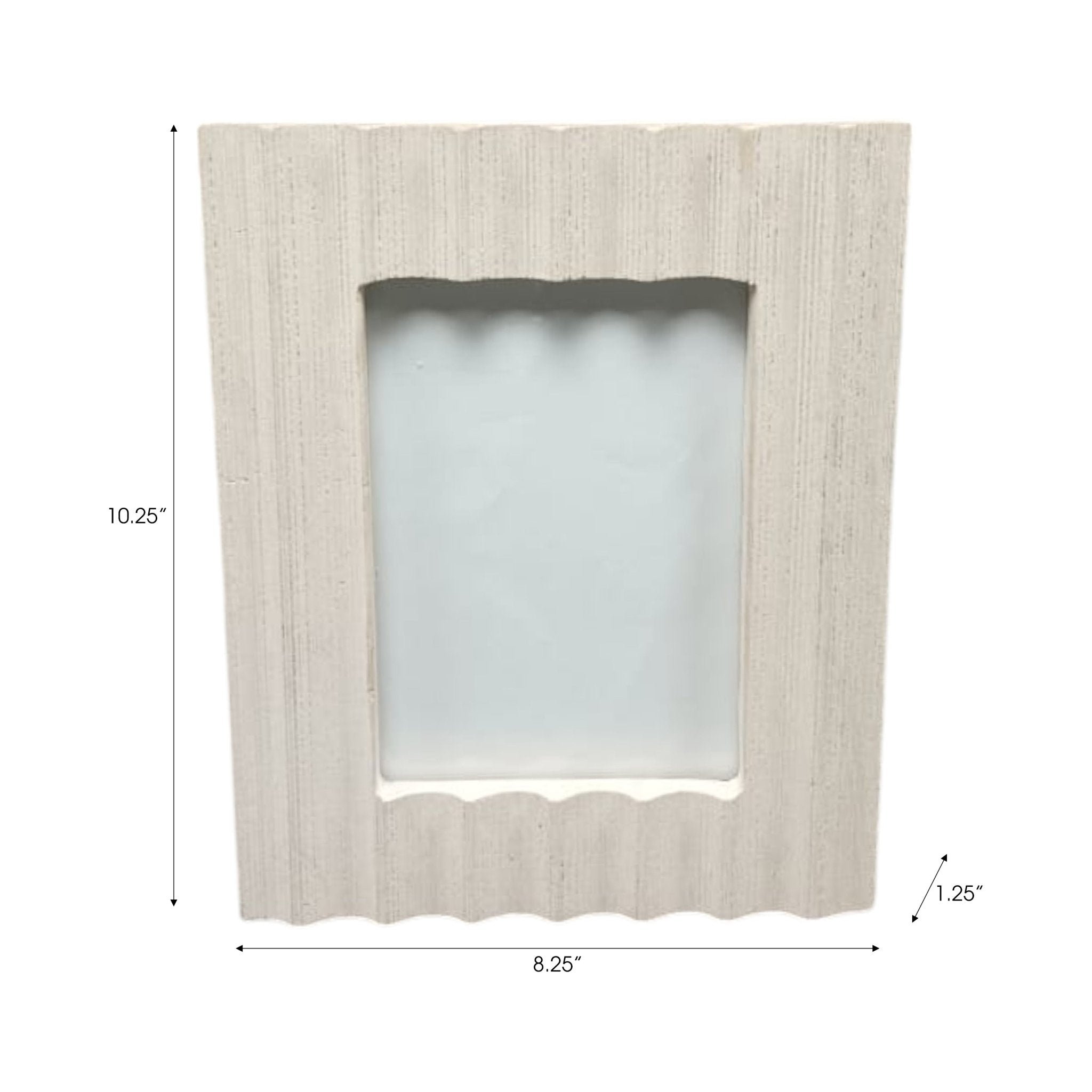 5x7 Goshen Marble Photo Frame With Gift Box Table Decors| Sagebrook Home