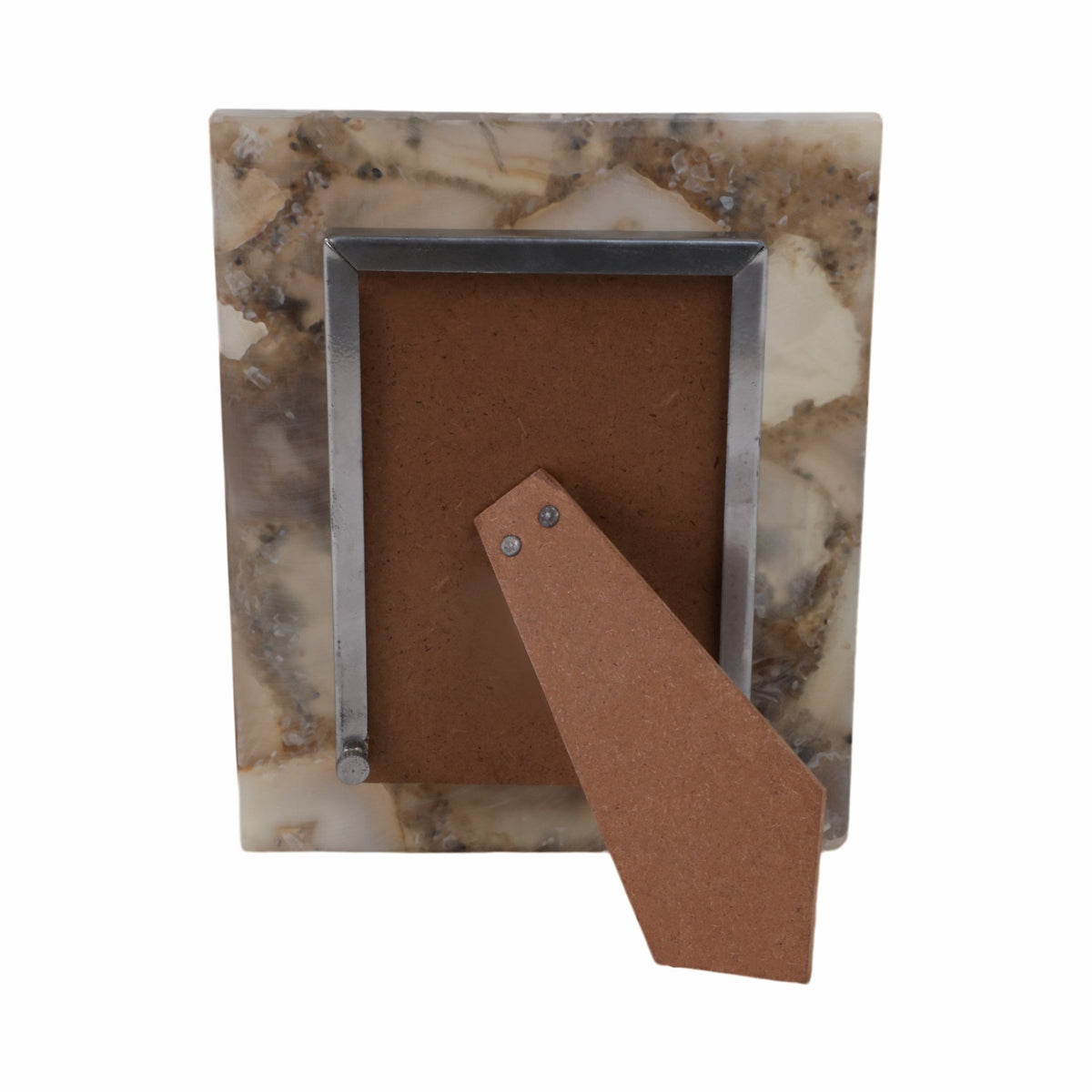 5x7 Mankato Grey Agate Photo Frame Table Decors| Sagebrook Home
