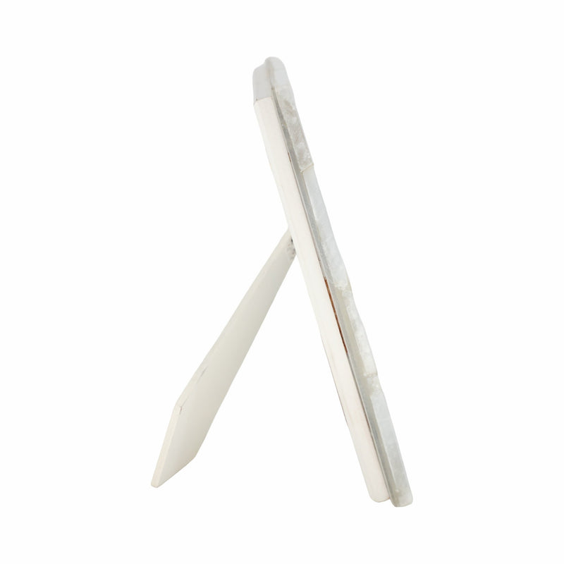 5x7 Selenite Photo Frame, White - Al Rugaib Furniture