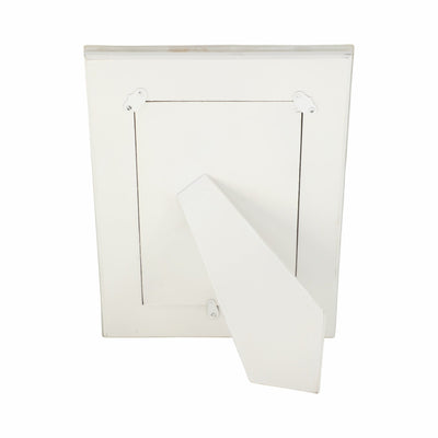 5x7 Selenite Photo Frame, White - Al Rugaib Furniture