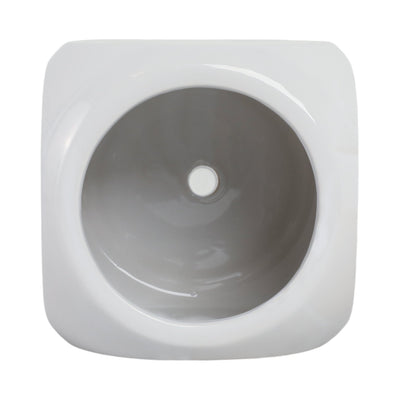 6" Dice Planter, White/red - Al Rugaib Furniture