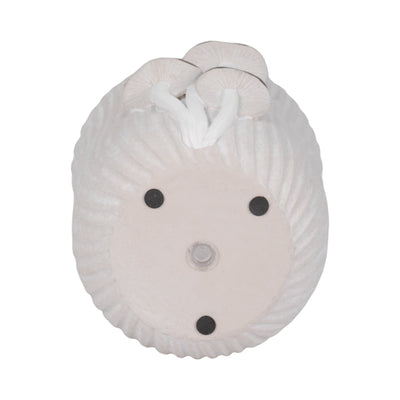 6" Mushroom Applique Planter, Grey - Al Rugaib Furniture