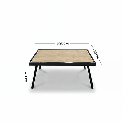 6 - Piece Comfortable Beige Outdoor Seating Set for Daily Use - Al Rugaib Furniture