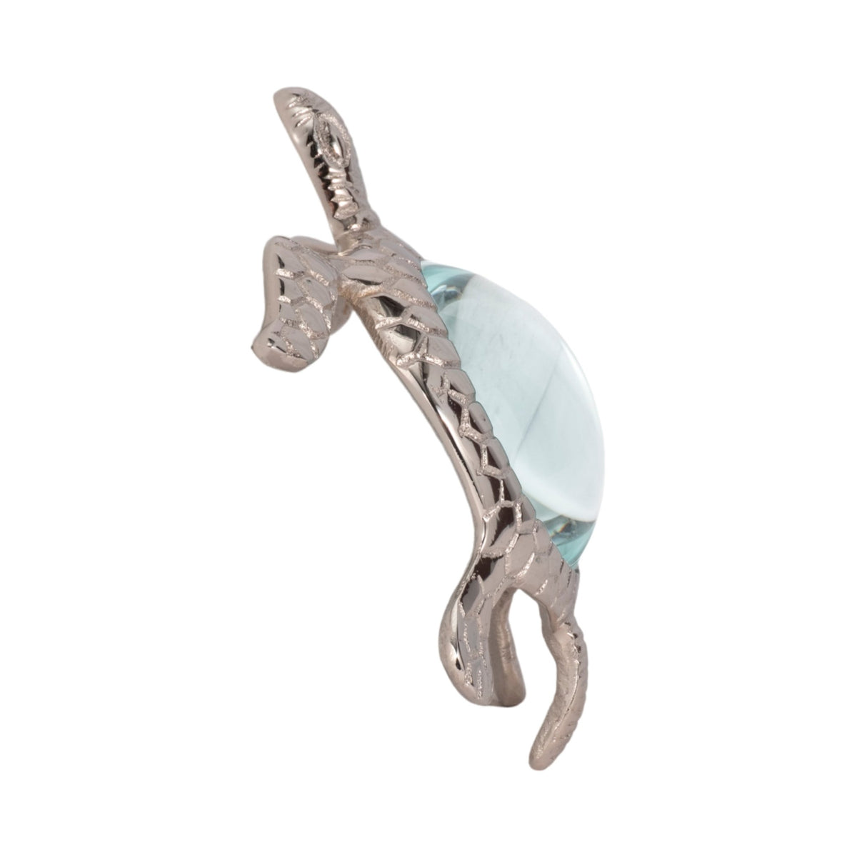 6" Sea Turtle Magnifying Glass, Silver Table Decors| Sagebrook Home