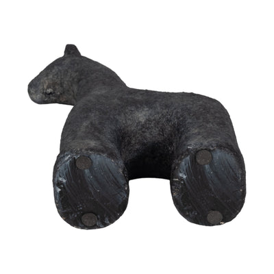 6" Textured Horse, Black - Al Rugaib Furniture