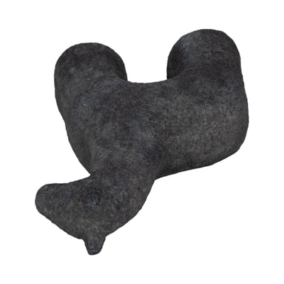 6" Textured Horse, Black - Al Rugaib Furniture