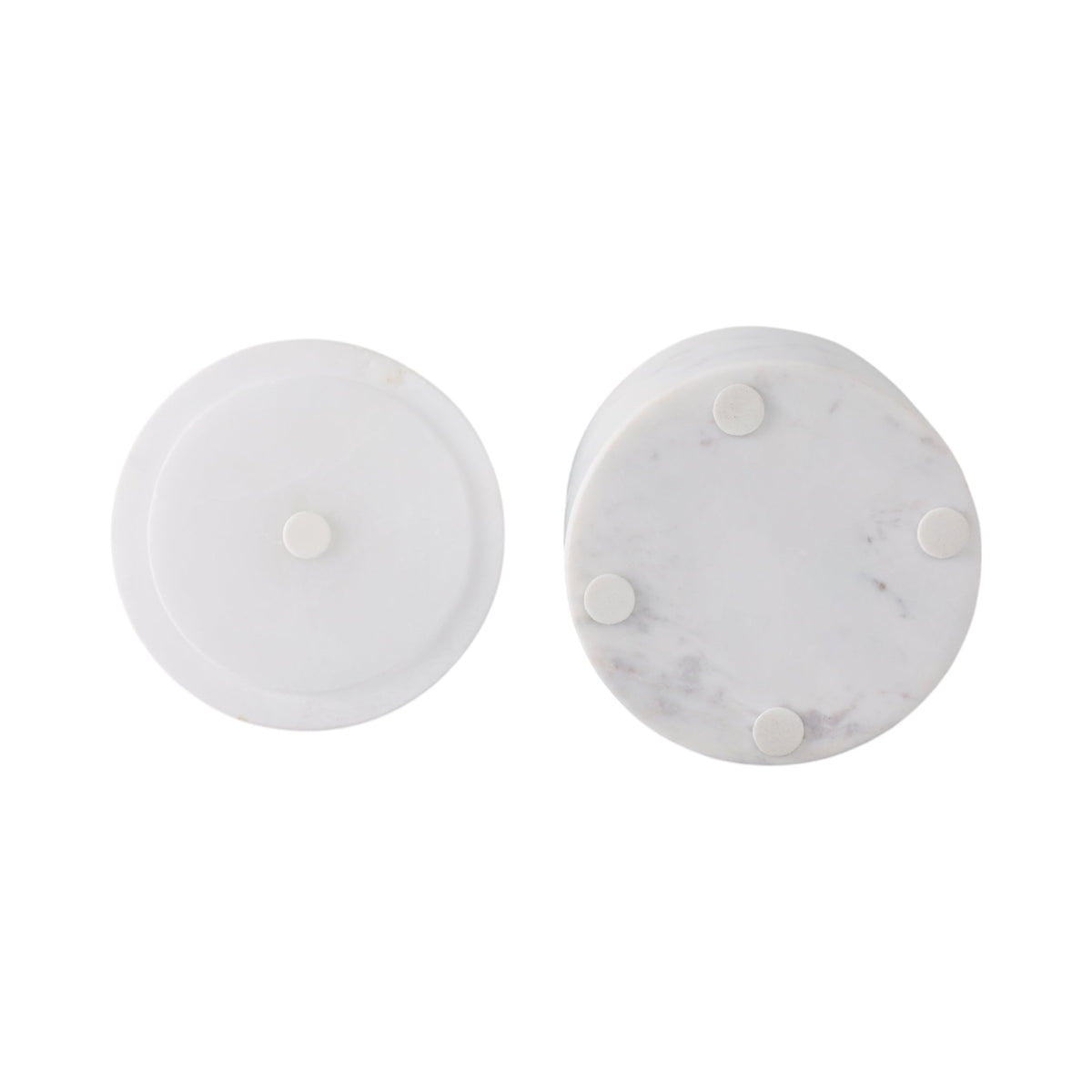 6" Vero Small Alabaster And Marble Box Table Decors| Sagebrook Home