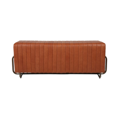 60" Felix Real Leather Bench - Al Rugaib Furniture