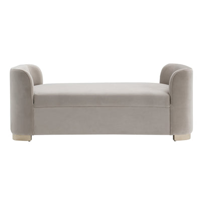 60" Serrano Bench, Ivory - Al Rugaib Furniture