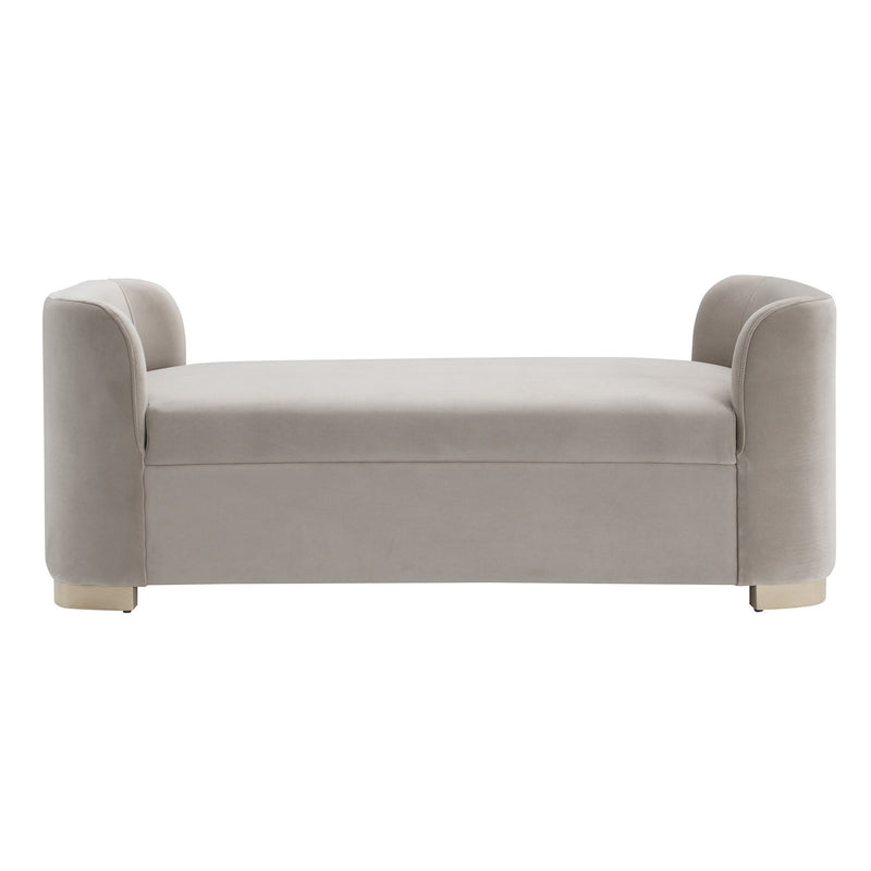 60" Serrano Bench, Ivory - Al Rugaib Furniture