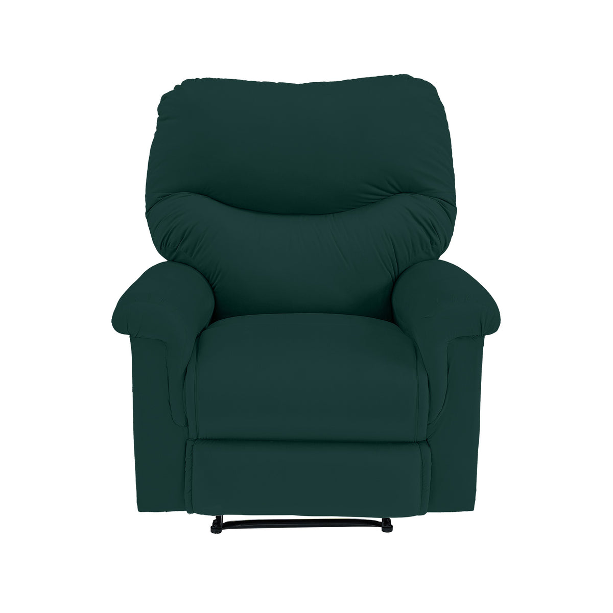 Velvet Recliner Chair - NZ110 Dark Green Classic