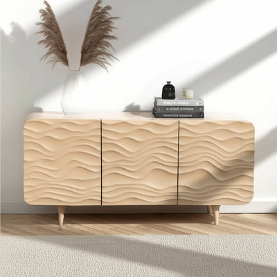 60x30" Shorefront Cabinet, Tan - Al Rugaib Furniture