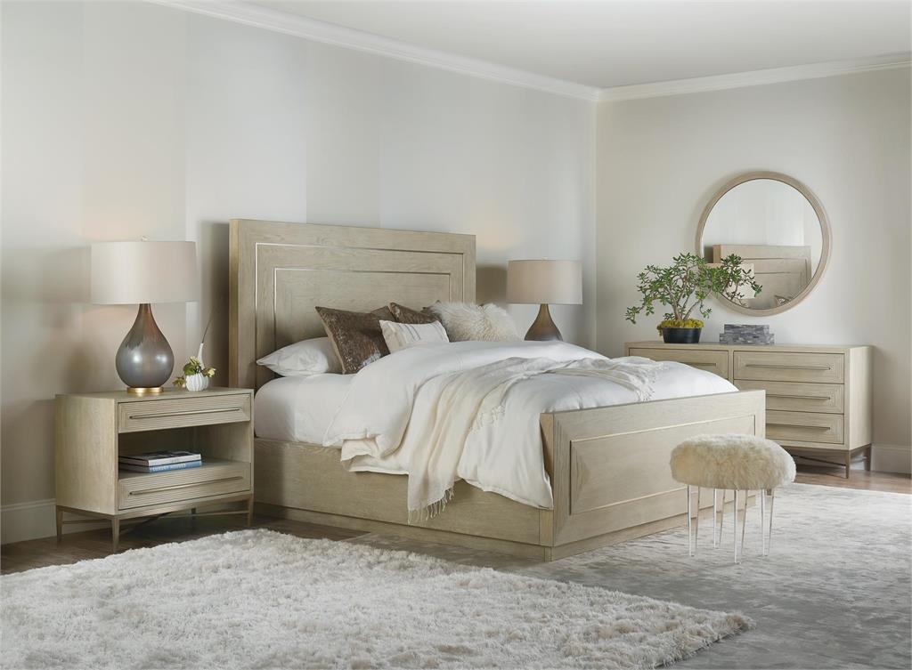 كاسكيد طاولة الليل ذات درجين Cascade Two-Drawer Nightstand
