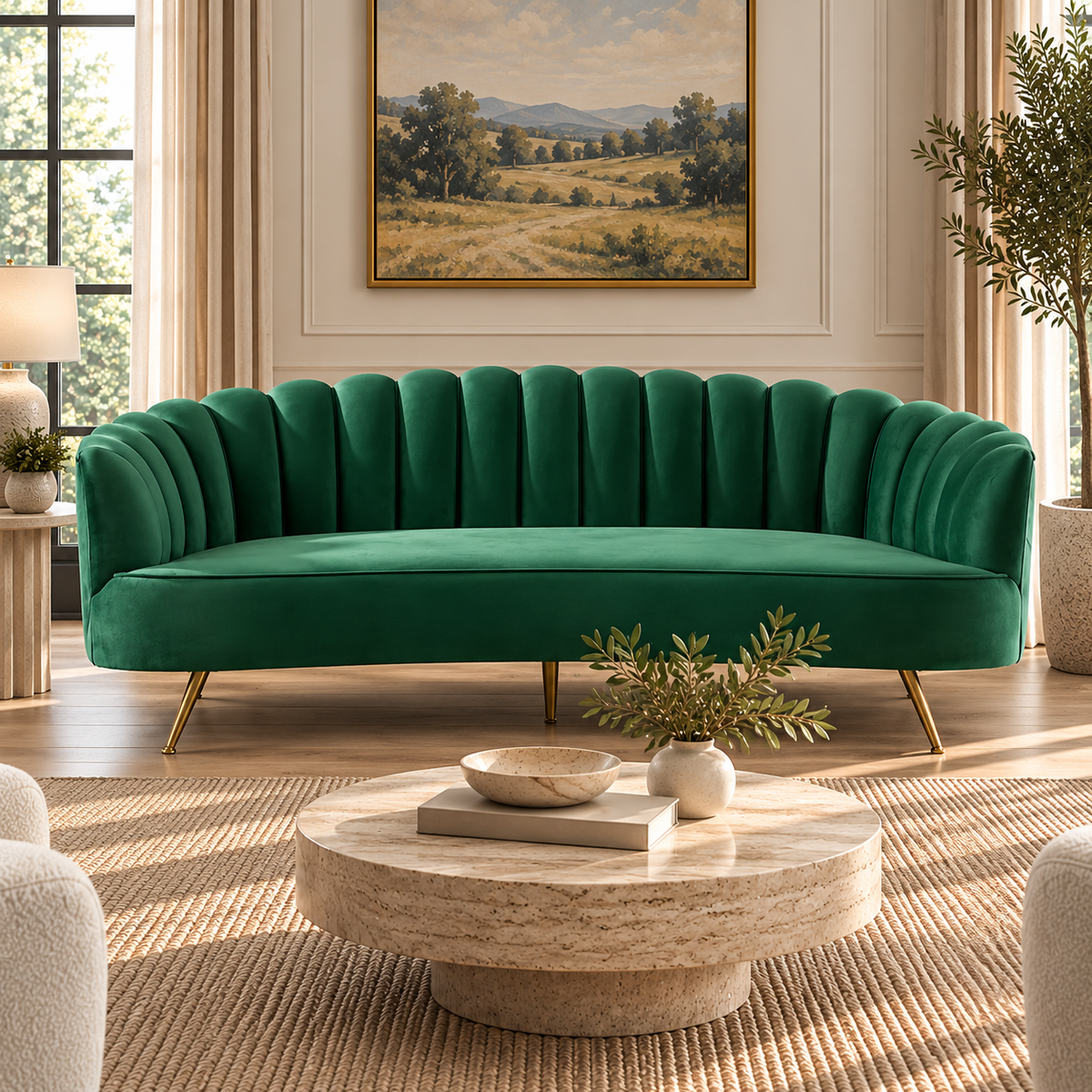 Tovy Sofa (228cm) - Green