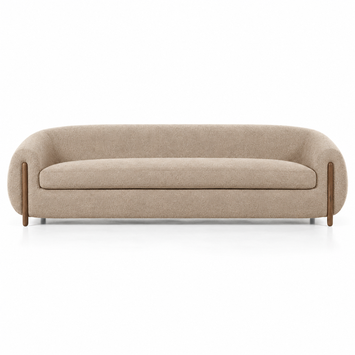 Grace Camel Boucle XL Sofa (265cm)