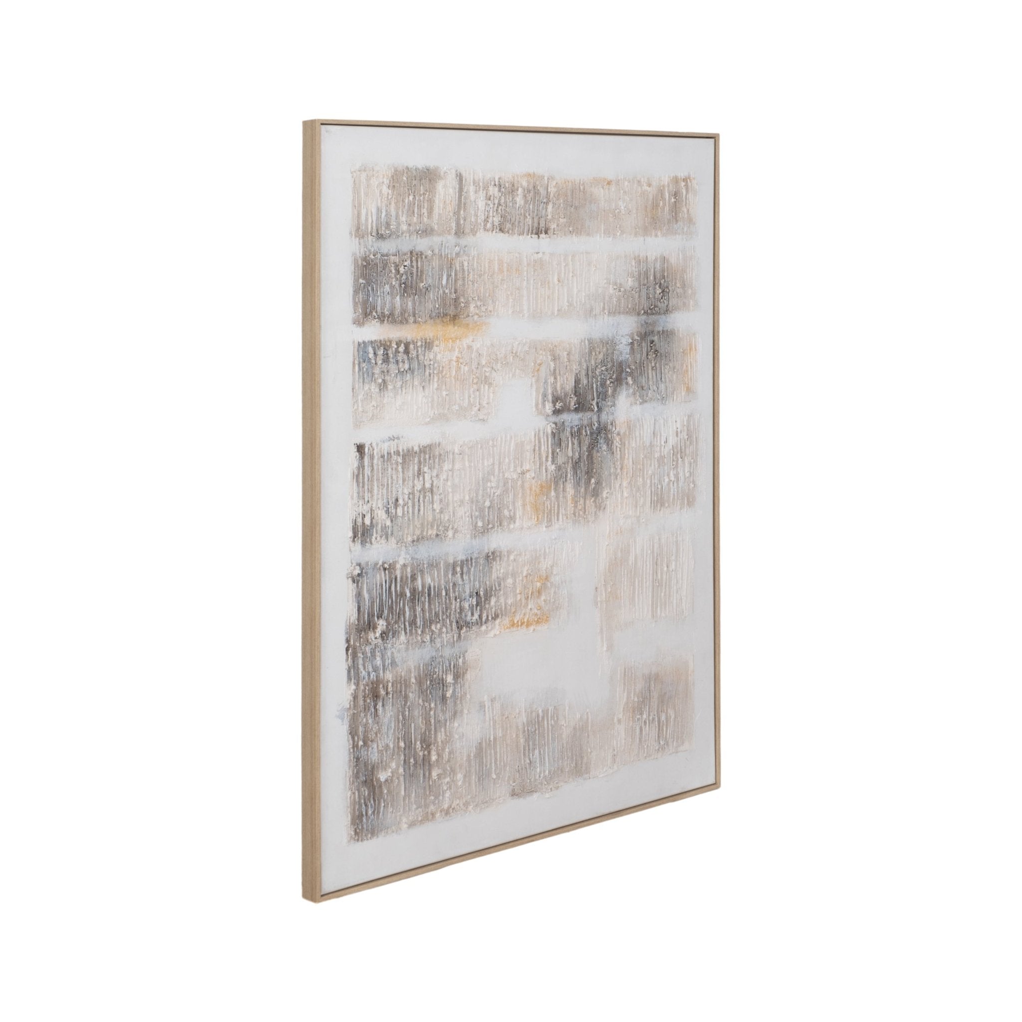 61X41 FRAMED HANDPAINTED ABSTRACT Table Decors| Sagebrook Home