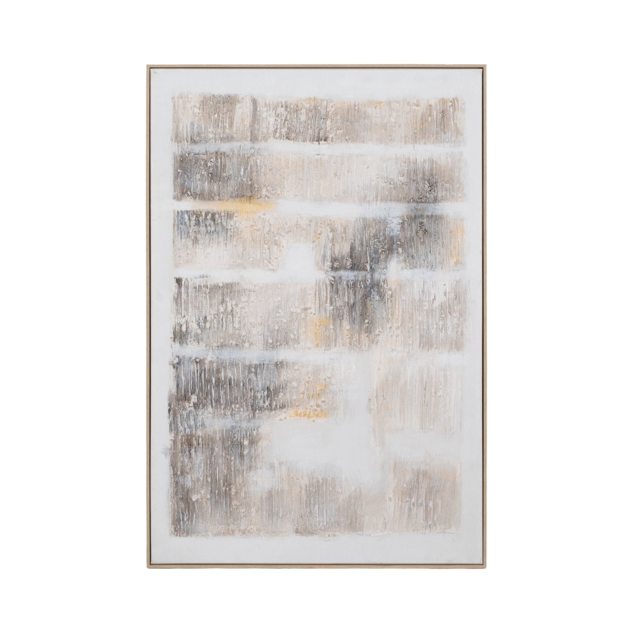 61X41 FRAMED HANDPAINTED ABSTRACT Table Decors| Sagebrook Home