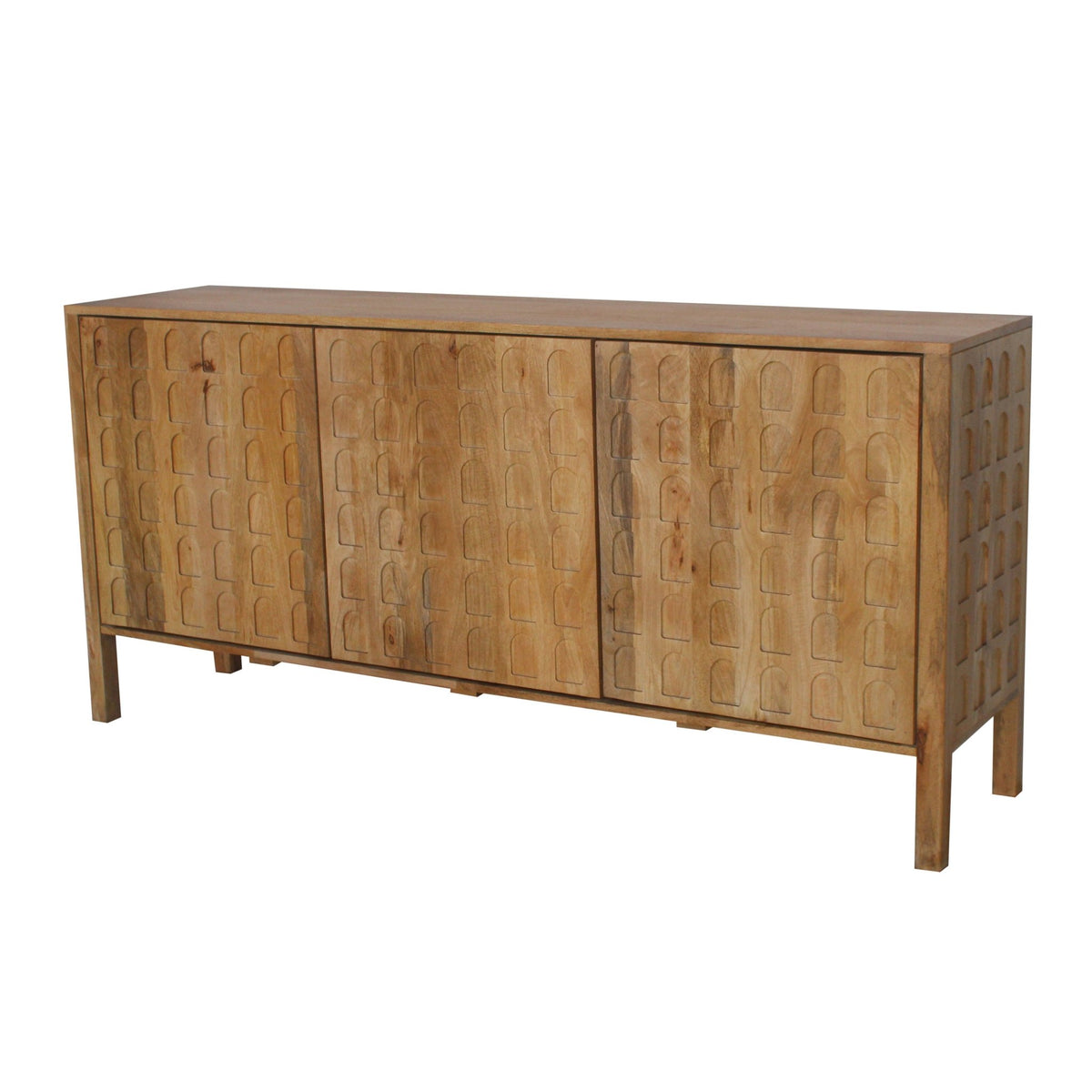 63" Mini Arches Sideboard,natural Cabinets & Chests| Sagebrook Home