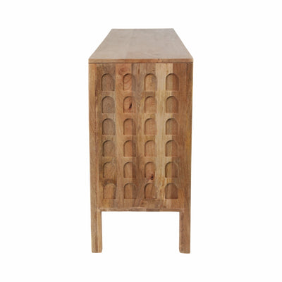 63" Mini Arches Sideboard,natural - Al Rugaib Furniture
