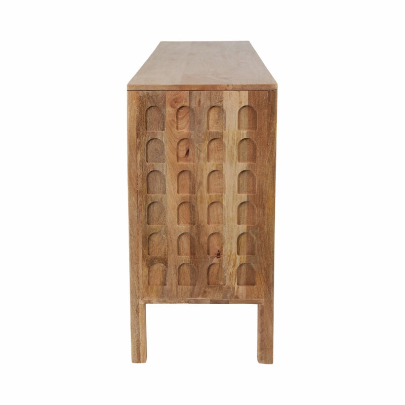 63" Mini Arches Sideboard,natural - Al Rugaib Furniture