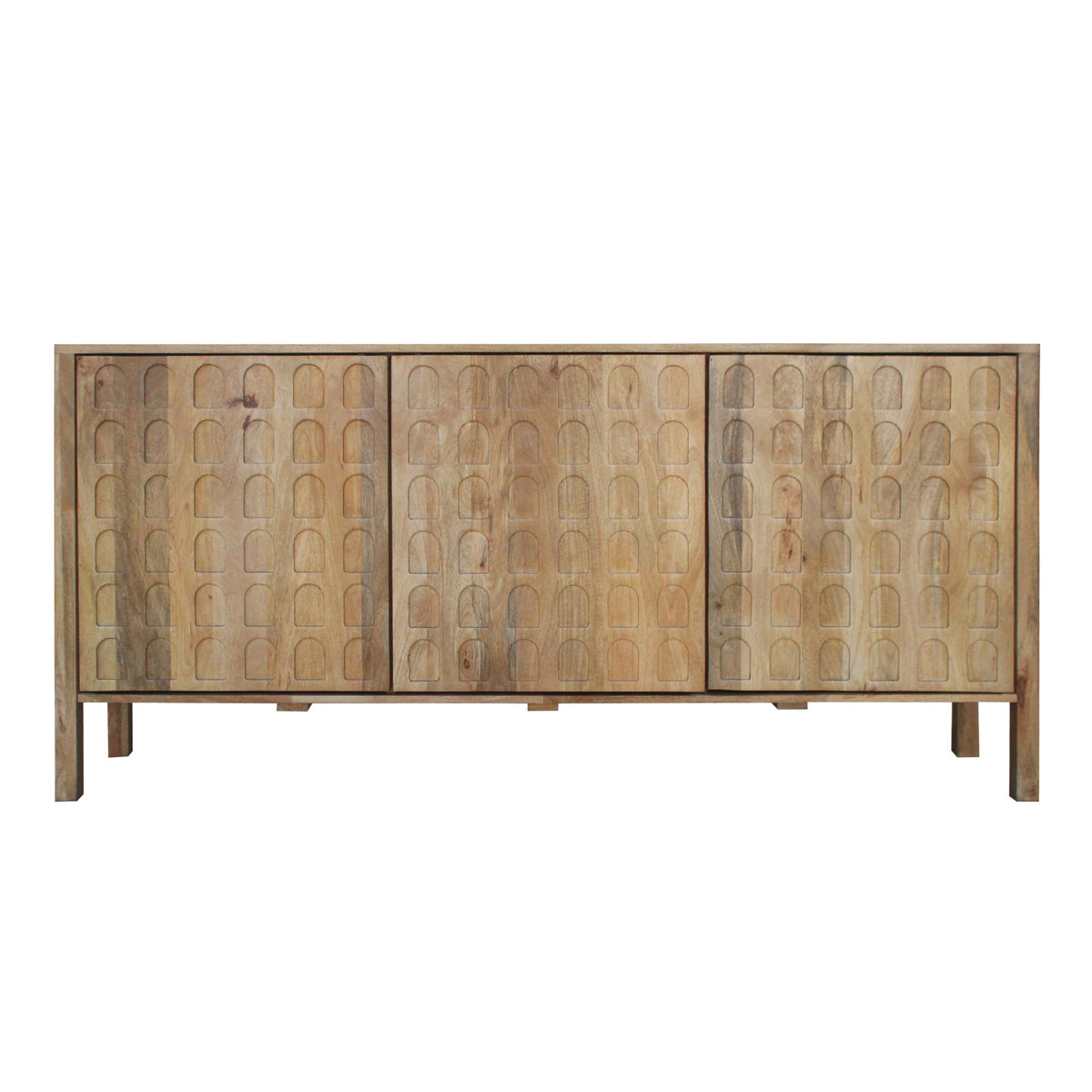 63" Mini Arches Sideboard,natural Cabinets & Chests| Sagebrook Home
