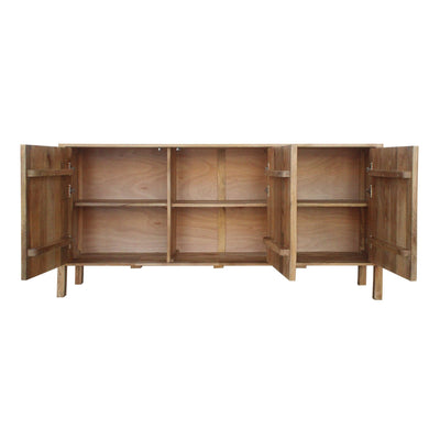 63" Mini Arches Sideboard,natural - Al Rugaib Furniture