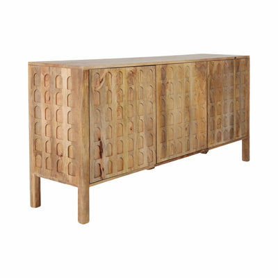 63" Mini Arches Sideboard,natural - Al Rugaib Furniture