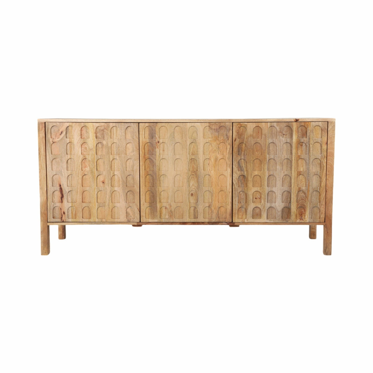 63" Mini Arches Sideboard,natural Cabinets & Chests| Sagebrook Home