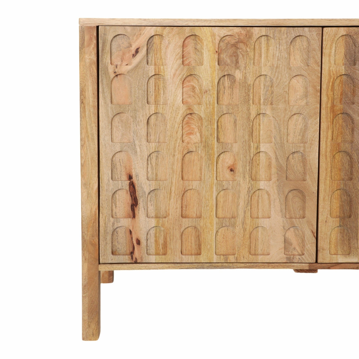 63" Mini Arches Sideboard,natural Cabinets & Chests| Sagebrook Home