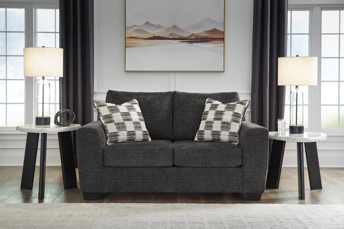 Loreo Sofa Set with 2 Free Dual Table Lamp (Silver)