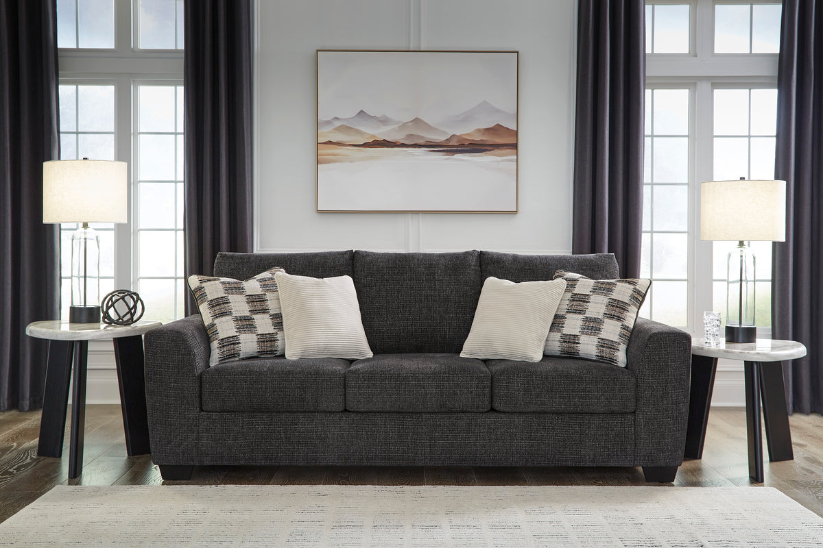 Loreo Sofa Set with 2 Free Dual Table Lamp (Silver)