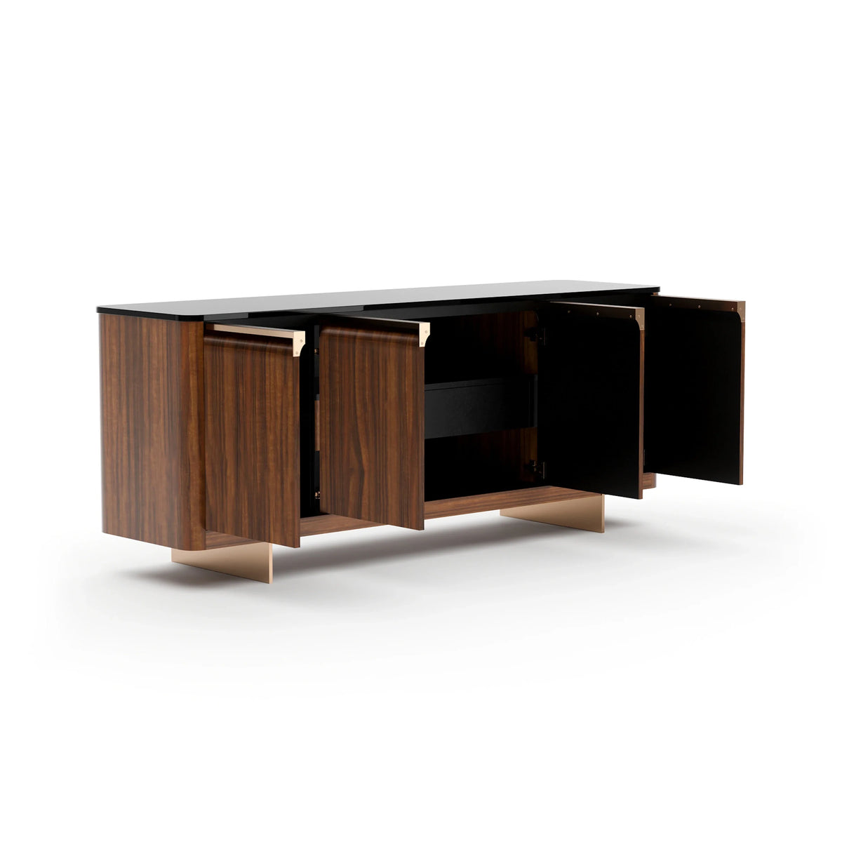 ALTURA GLASS TOP SIDEBOARD