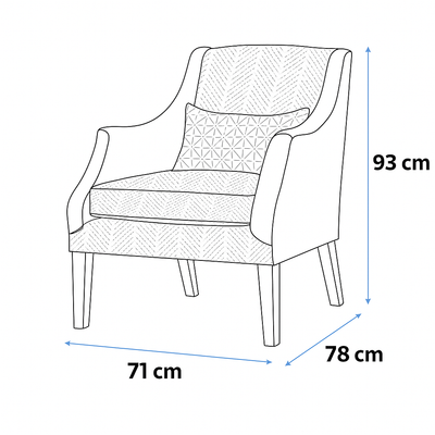 Elif Rosy Living Room Set